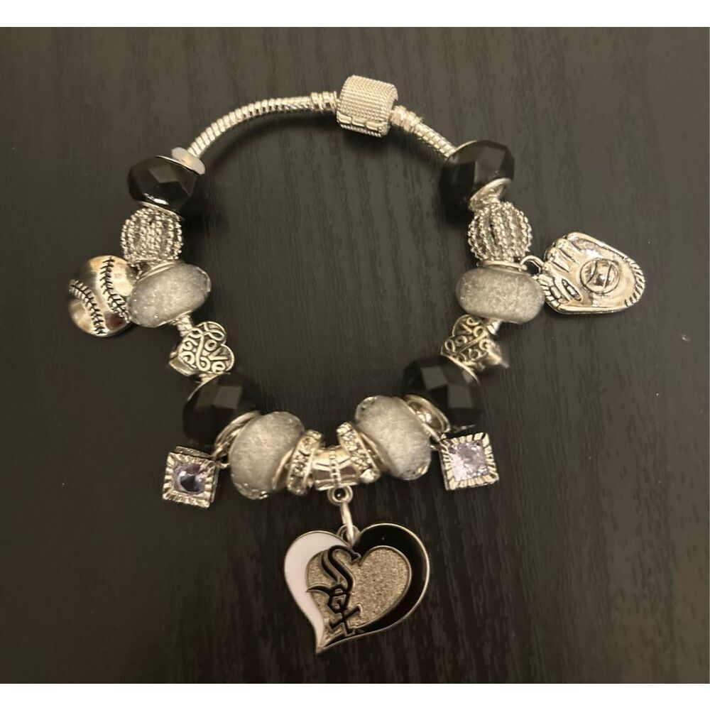 Chicago White Sox Charm Bracelet